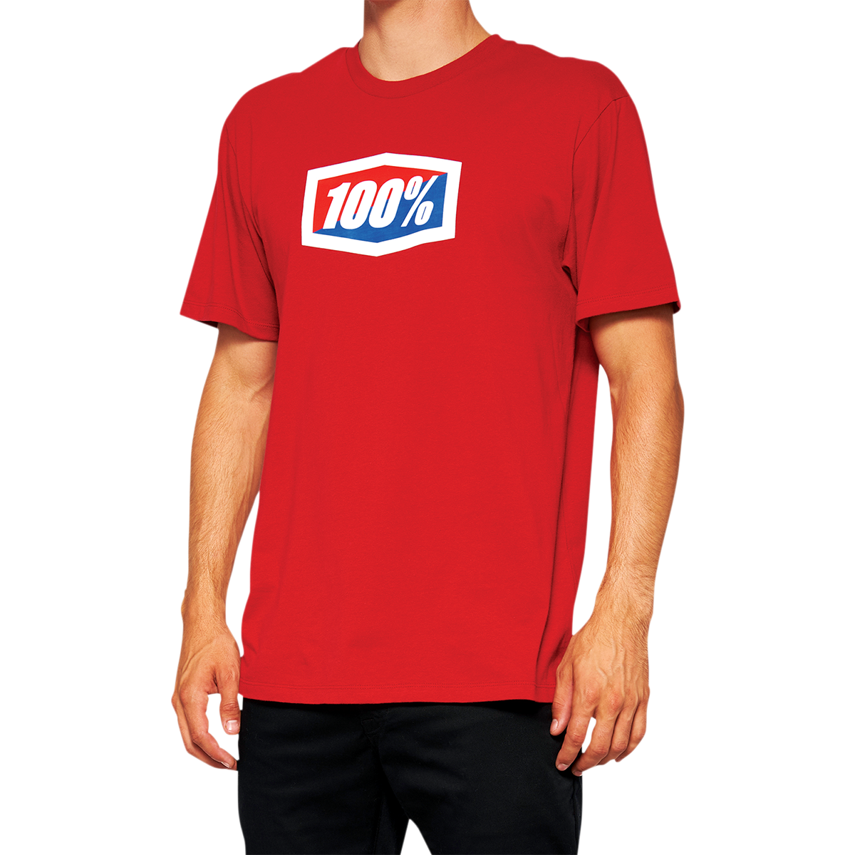 100% Official T-Shirt - Red - Small 20000-00010