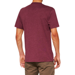 100% Icon T-Shirt - Maroon - Medium 20000-00031