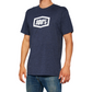 100% Icon T-Shirt - Navy - Small 20000-00045