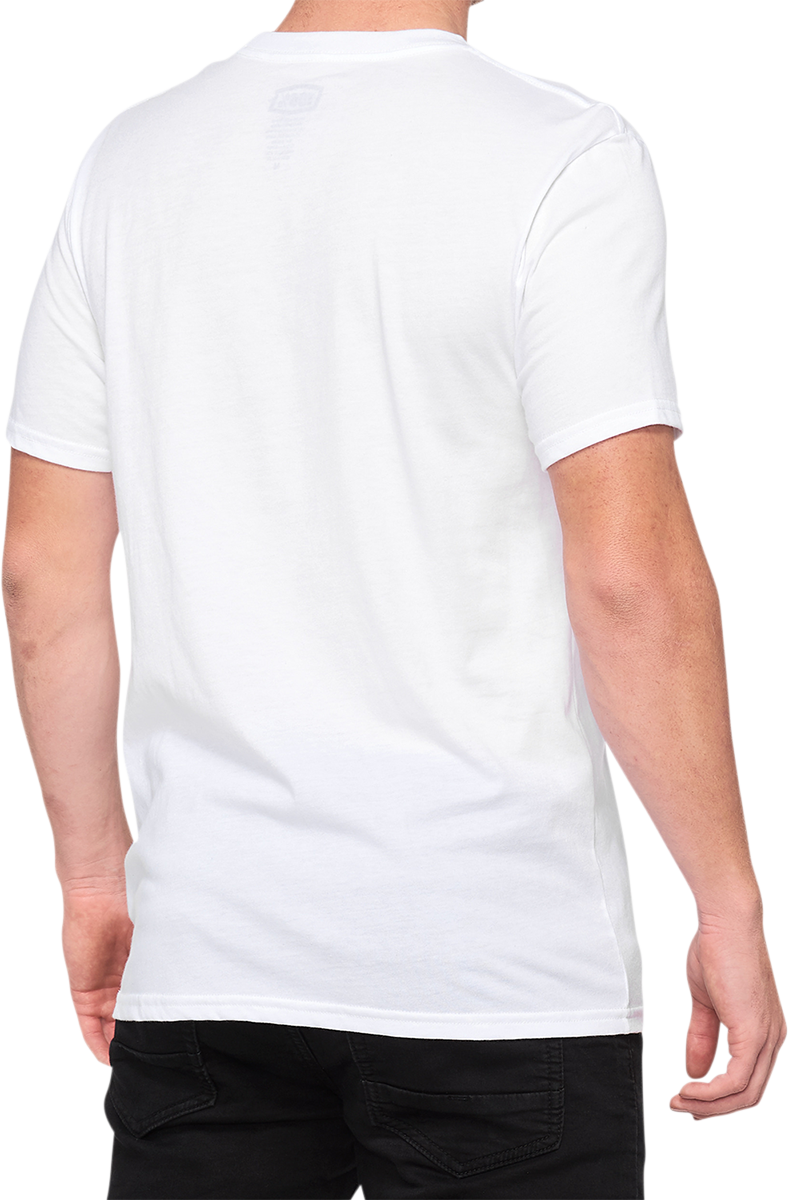 100% Icon T-Shirt - White - Medium 20000-00051