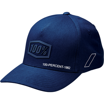 100% Shadow Flexfit? Hat - Navy - Small/Medium 20043-00012