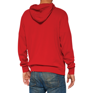 100% Icon Pullover Hoodie - Red - 2XL 20029-00014