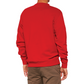 100% Icon Long-Sleeve Fleece Sweatshirt - Red - Large 20026-00012