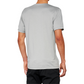 100% Mission Athletic T-Shirt - Gray - XL 20014-00008