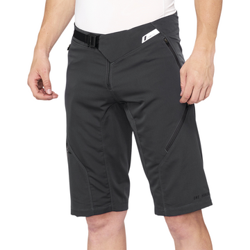 100% Airmatic Shorts - Charcoal - US 34 40021-00017