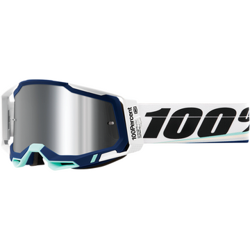 100% Racecraft 2 Goggles - Arsham - Silver Mirror 50010-00011