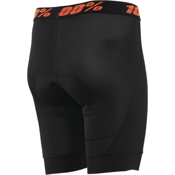 100% Women's Crux Liner Shorts - Black - Small 40050-00000