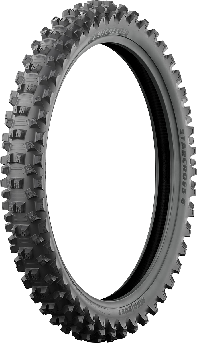 MICHELIN Tire - StarCross 6 Medium Hard - Front - 80/100-21 - 51M 05951