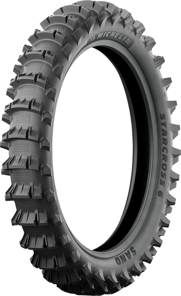 MICHELIN Tire - StarCross 6 Mud - Rear - 110/90-19 - 62M 76392