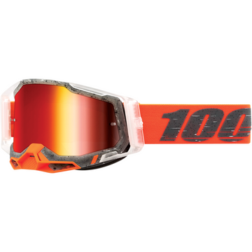 100% Racecraft 2 Goggles - Schrute - Red Mirror 50010-00014