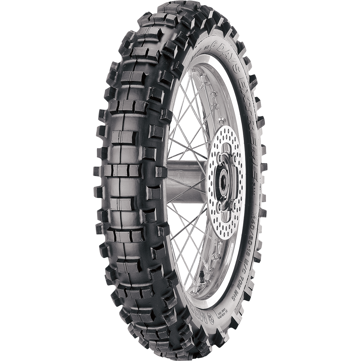 METZELER Tire - 6 Days Extreme - Rear - 140/80-18 - 70R 4067900