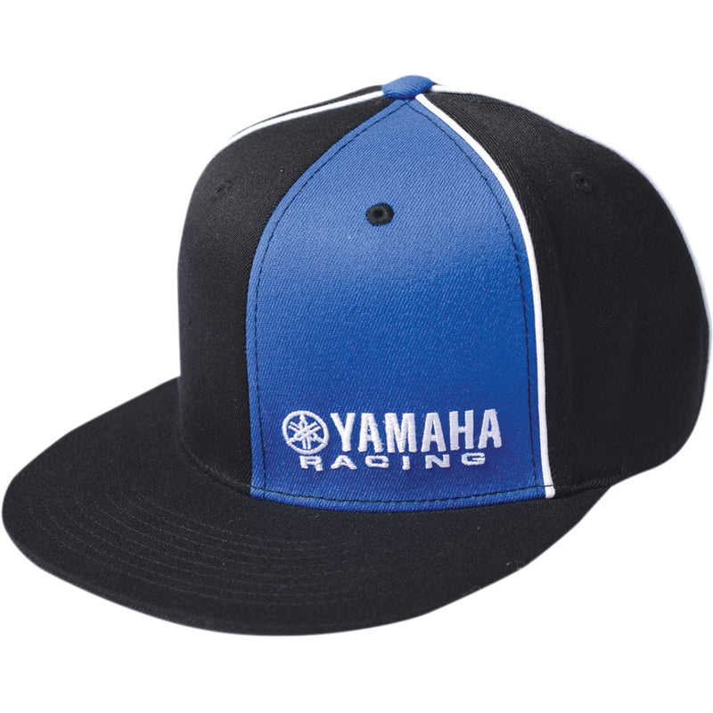 FACTORY EFFEX Yamaha Racing Flexfit? Hat - Black/Royal Blue - Small/Medium 12-88074