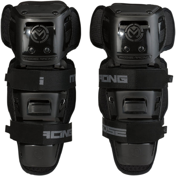 Moose Racing Youth Synapse Lite Knee Guards - Black 2704-0493