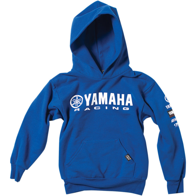 FACTORY EFFEX Youth Yamaha Racing Hoodie - Royal Blue - Small 19-83230