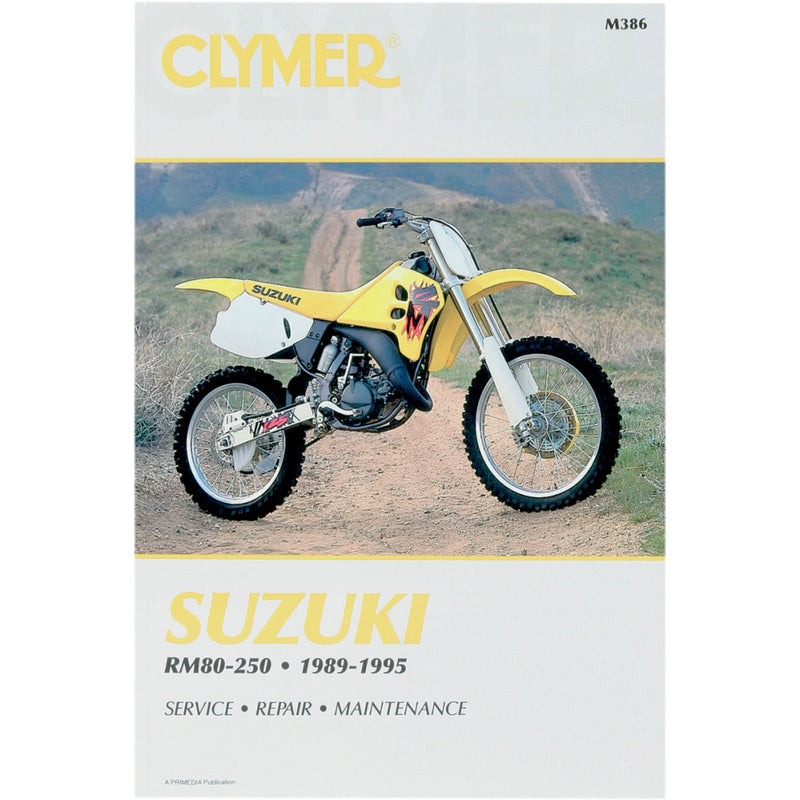 CLYMER Manual - Suzuki - RM80 / RM125 / RM250 CM386