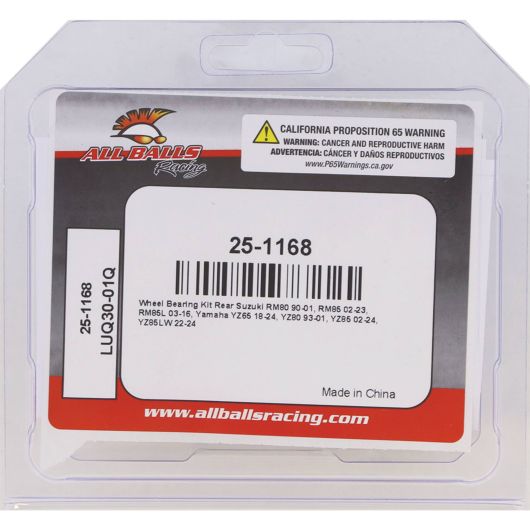 All Balls Rear Wheel Bearing Kit 25-1168