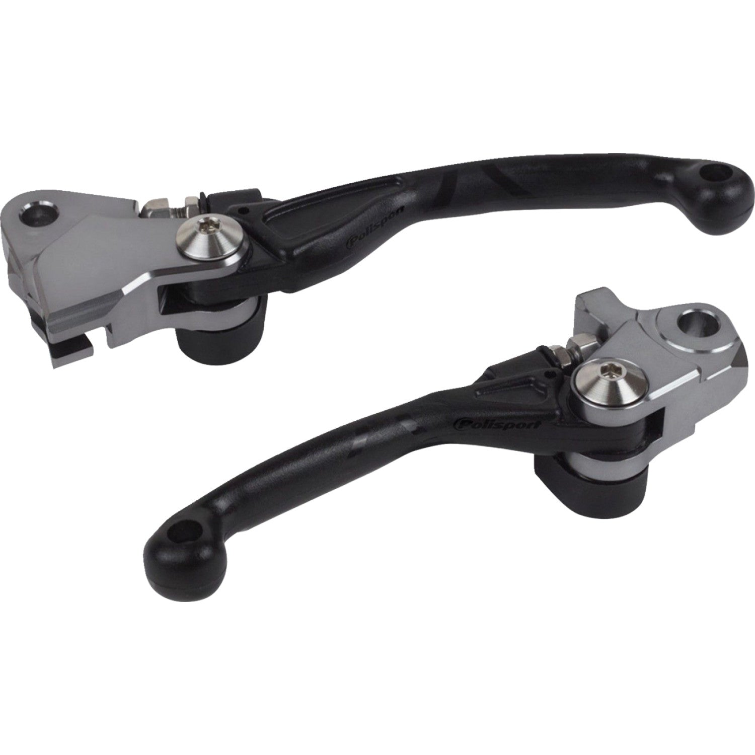POLISPORT Pivot Unbreakable Lever Set - Black 8487200024 by Polisport