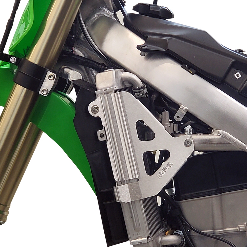 DEVOL Radiator Race Brace Set - Kawasaki 0122-2505