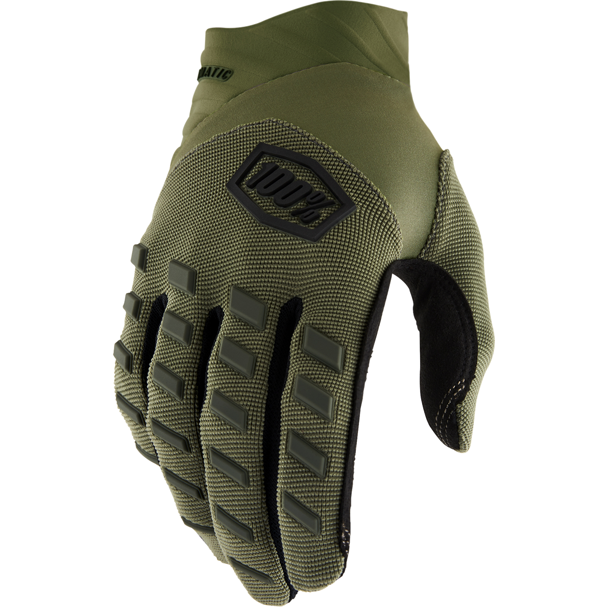 100% Airmatic Gloves - Green - Large 10000-00037