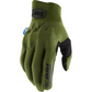 100% Cognito Smart Shock Gloves - Army Green/Black - Small 10014-00025
