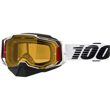 100% Armega Snow Goggles - Lightsaber - Yellow 50007-00002