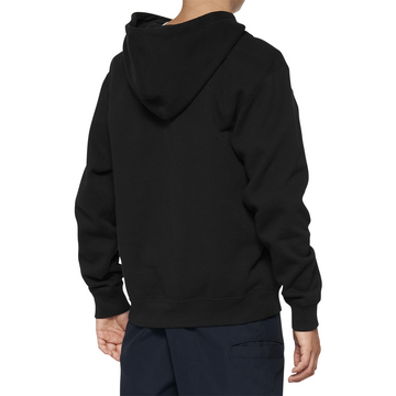 100% Youth Icon Hoodie - Black - XL 20030-00003