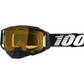 100% Armega Snow Goggles - Black - Yellow 50007-00001