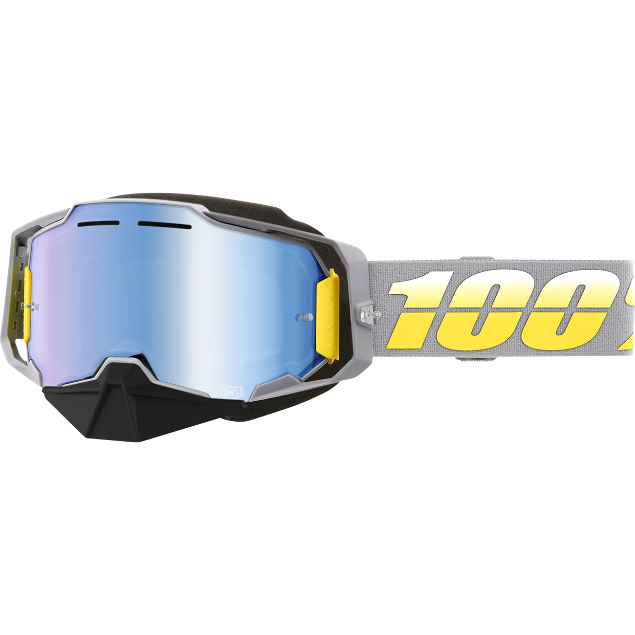 100% Armega Snow Goggles - Complex - Blue Mirror 50008-00005