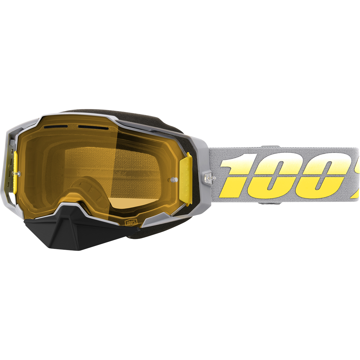 100% Armega Snow Goggles - Complex - Yellow 50007-00005