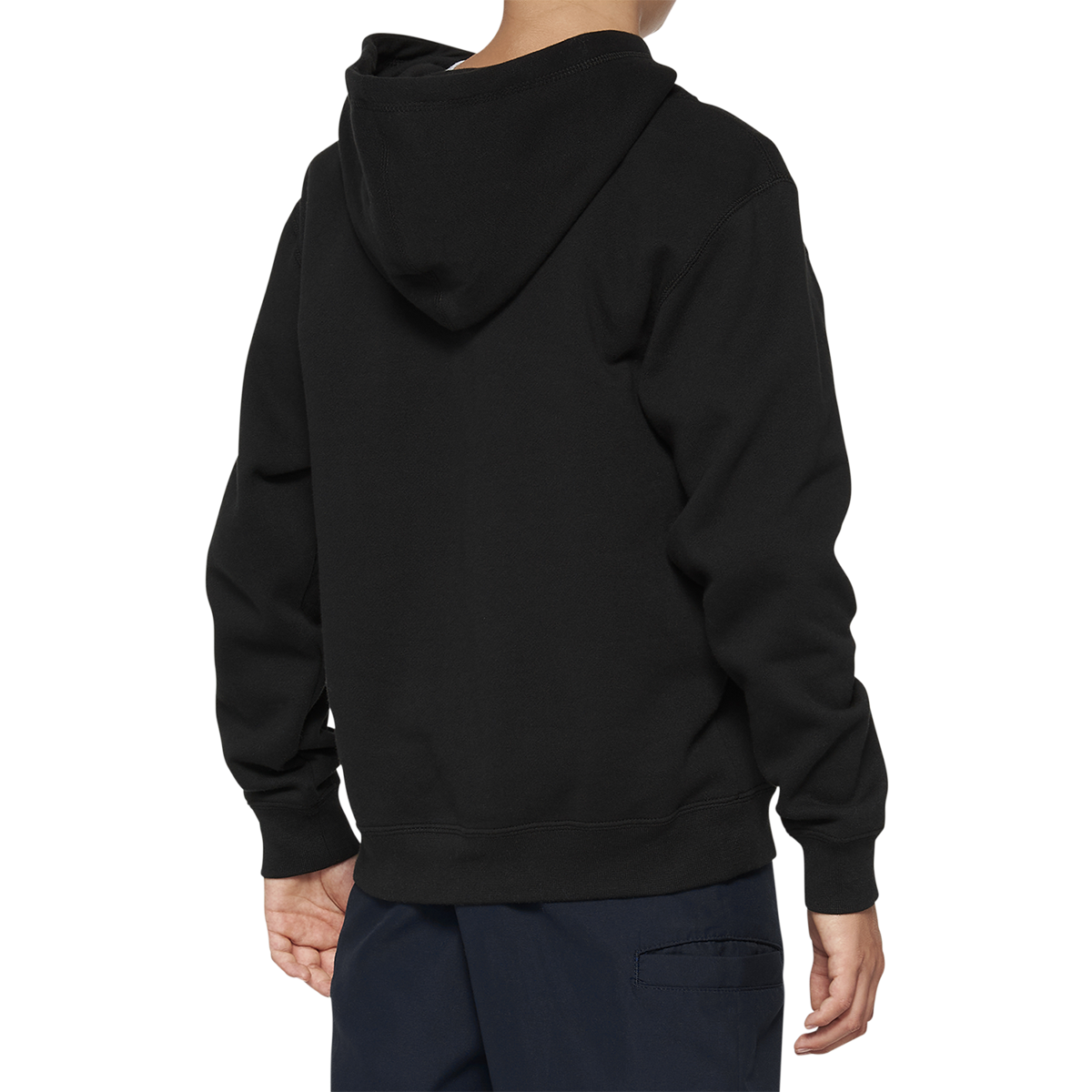 100% Youth Icon Hoodie - Black - Medium 20030-00001