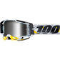 100% Racecraft 2 Goggles - Korb - Silver Mirror 50010-00019