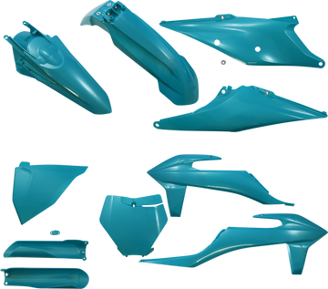 ACERBIS Full Replacement Body Kit - Teal/Metallic 2726497441