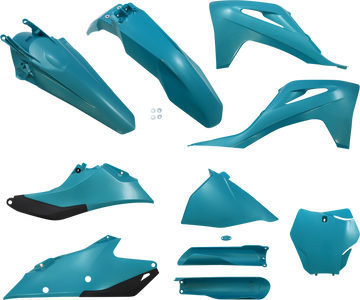 ACERBIS Full Replacement Body Kit - Teal/Metallic 2872797441