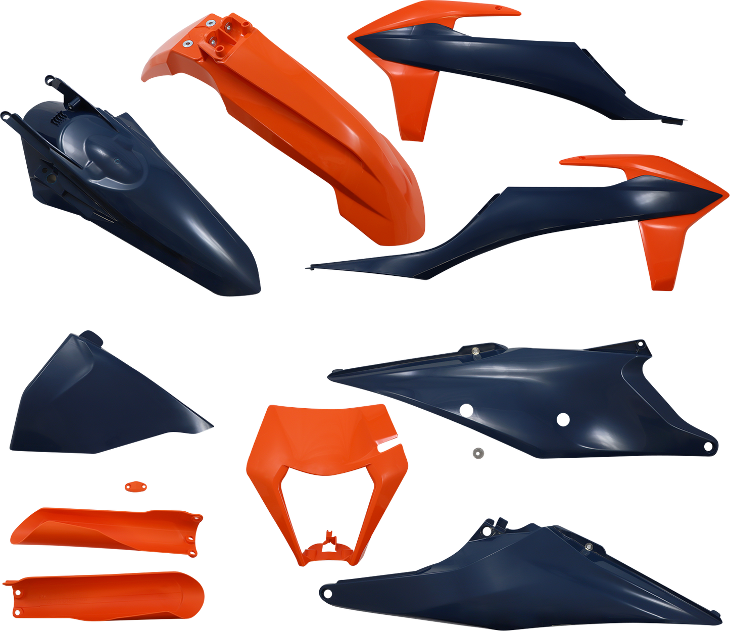 ACERBIS Full Replacement Body Kit - Orange/Dark Blue 2791547302