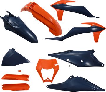 ACERBIS Full Replacement Body Kit - Orange/Dark Blue 2791547302