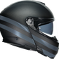 AGV SportModular Helmet - Dark Refractive - Carbon/Black - Medium 211201O2IY01412 | Street Full Face Modular Helmet