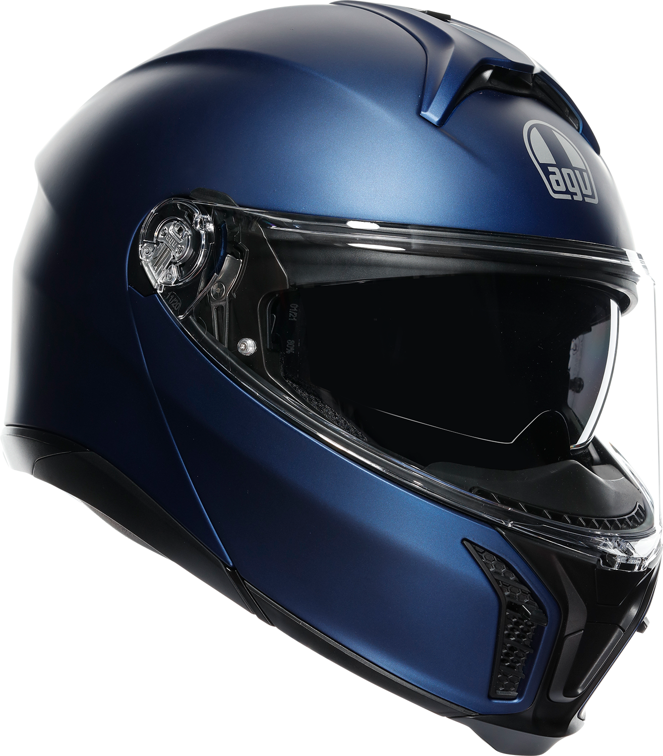 AGV Tourmodular Helmet - Galassia - Matte Blue - Small 201251F4OY00410 | Street Full Face Modular Helmet