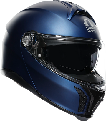 AGV Tourmodular Helmet - Galassia - Matte Blue - Small 201251F4OY00410 | Street Full Face Modular Helmet