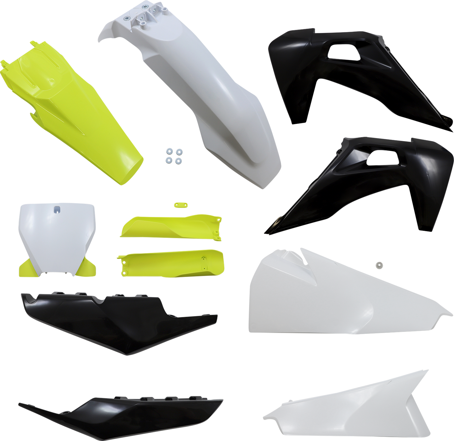 ACERBIS Full Replacement Body Kit - White/Black/Yellow 2726557296