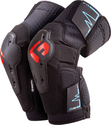 G-FORM E-Line Mountain Bike Knee Guards - Black - Large KP0802015