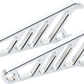 Highsider Headlight Bracket - Long - Chrome 220-819