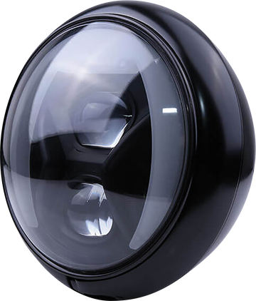 Highsider Adaptive Headlight with Housing - 7" - Black 223-239