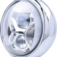 Highsider Adaptive Headlight with Housing - 7" - Chrome 223-240