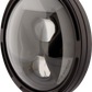 Highsider Adaptive Headlight - 7" - Bottom Mount - Black 223-257