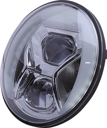 Highsider Adaptive Headlight - 7" - Chrome 226-002