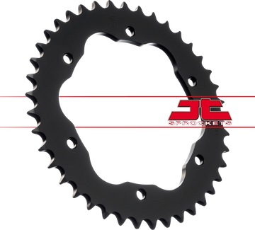 JT SPROCKETS Rear Sprocket - 41 Tooth - Ducati JTR761.41 by JT Rear Sprockets   Steel Type