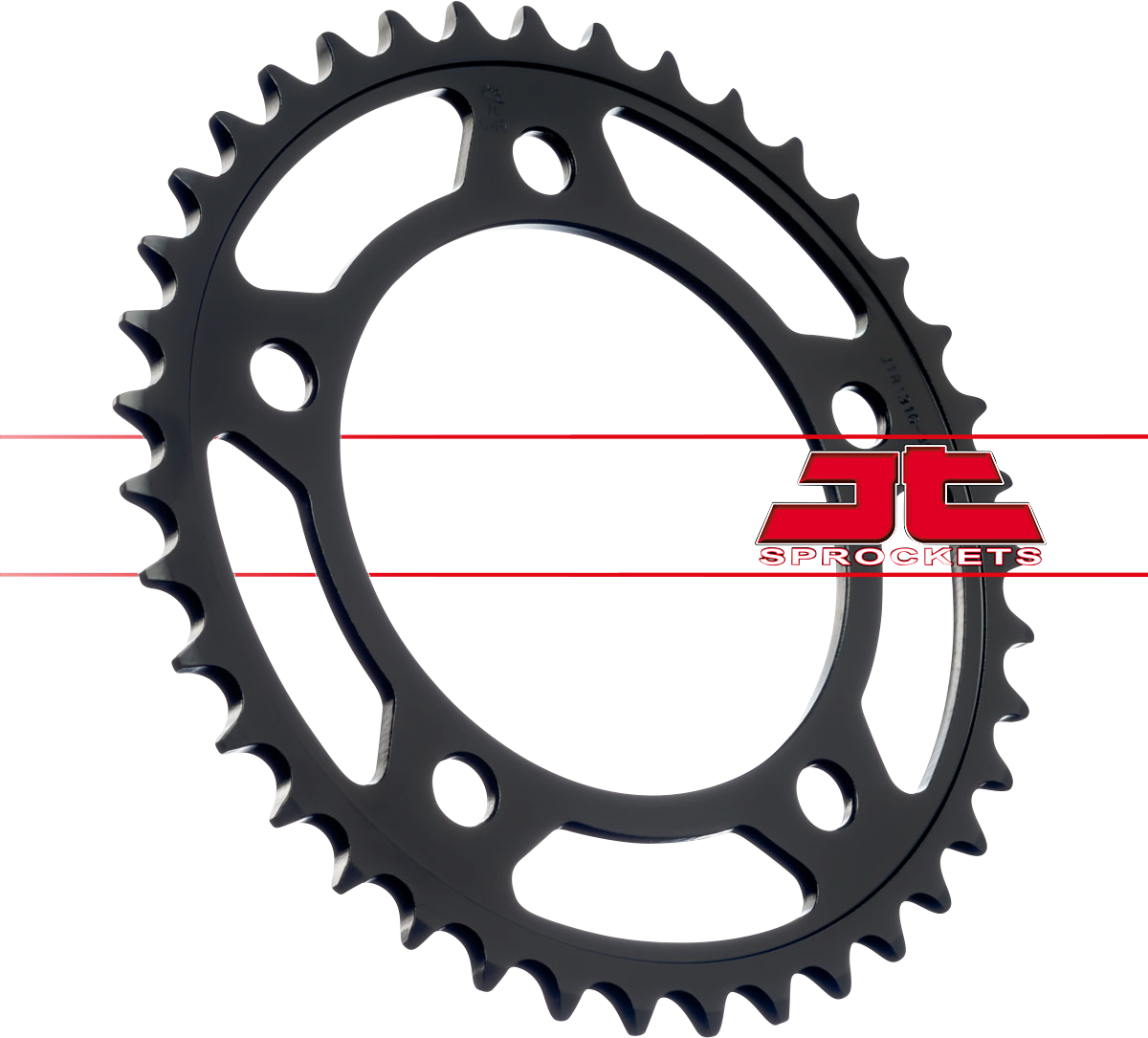 JT SPROCKETS Rear Sprocket - 39 Tooth - Honda JTR1316.39 by JT Rear Sprockets   Steel Type