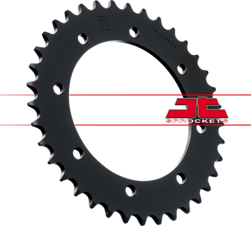 JT SPROCKETS Rear Sprocket - 37 Tooth - W800 JTR487.37 by JT Rear Sprockets   Steel Type