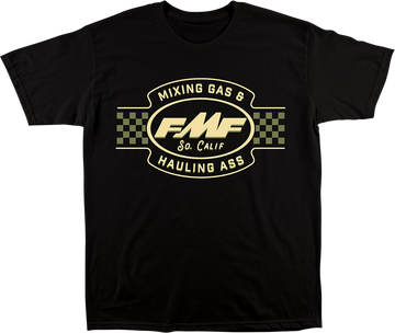 FMF American Classic T-Shirt - Black - Small FA22118900BLKS