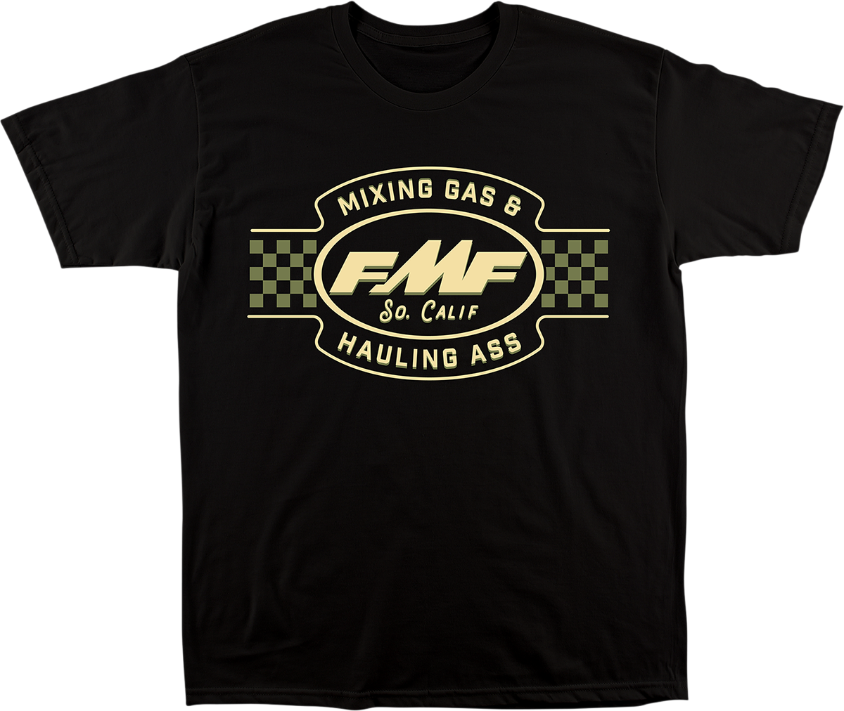 FMF American Classic T-Shirt - Black - Large FA22118900BLKL